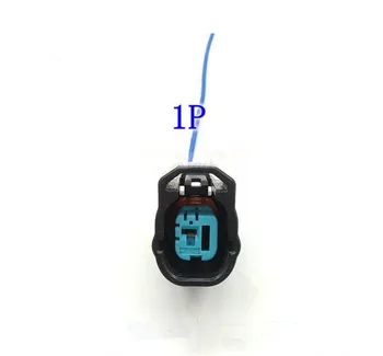 1 Pin/Way женски сензор за почукване Конектор за високоговорител с пигтейл за Honda Fit Accord CRV Odyssey Civic 6189-0591