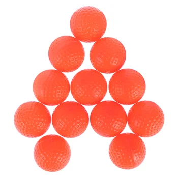 12pcs Спортни тренировъчни топки за вътрешно или външно обучение Детски Pu топки за обучение практически оранжеви