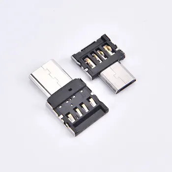 1PCS OTG Тип c USB-C Micro USB към USB адаптер Type-c DATA кабелен конвертор