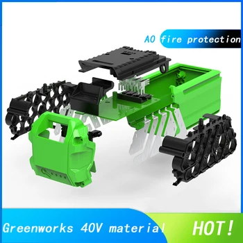  20 * 18650 литиево-йонна батерия пластмасова кутия за защита от зареждане на платка PCB за Greenworks 40V 40V G-MAX 29472 29462 корпуси