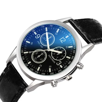 2023 Нови бизнес часовници за мъже Луксозна кожена каишка Аналогови кварцови ръчни часовници Мъжки дигитален спортен часовник Relogio Masculino