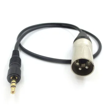 3.5mm аудио кабел стерео аудио щепсел XLR 3 пинов за Sony UWP D11 D21 P03B микрофон