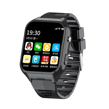4G Телефон за възрастни хора Смарт часовник GS17 SIM карта Вмъкване GPS позициониране HD камера Сърдечен ритъм Кръвно налягане SOS Smartwatch
