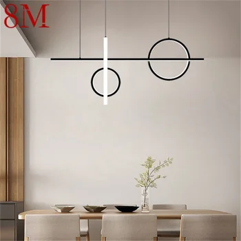 8M висулка светлини съвременни скандинавски прости LED лампа творчески тела за декорация на дома