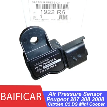 Baificar Чисто нов оригинален сензор за налягане на всмукване на въздух MAP V753506980 1922R6 За Peugeot 207 308 3008 Citroen C5 DS Mini Cooper