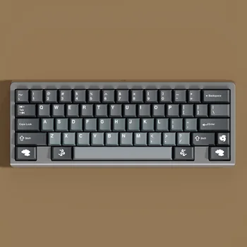GMK 154 клавиша Буря PBT keycaps черешов профил Сублимация на боя за MX превключвател Механична клавиатура двойно B Разделяне на интервала