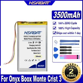 HSABAT Boox Monte Crist 3 3500mAh батерия за Onyx Boox Monte Crist 3 четец батерии