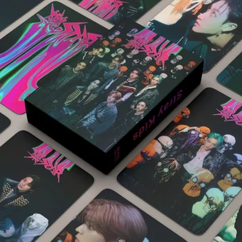 Kpop Idol Stray Детски албум ROCK-STAR Lomo Card SKZ Photo Card for Stay Gift