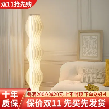 Led трева пола етаж лампа и сянка дизайнер хол спалня Xiaohongshu Ins момичешки стил атмосфера светлина