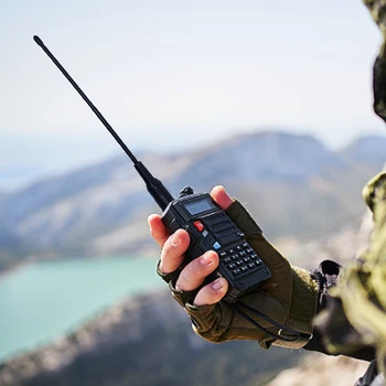NA-771 Уоки-токи антена VHF UHF SMA женски уоки токи UHF гъвкава антена 144 / 430MHz за Baofeng UV 5R BF-666S BF-777S