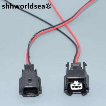 shhworldsea 2 пинов 0.6mm 7283-8851-30 автомобилен конектор водоустойчив електронен контакт ABS сензор щепсел за Nissan