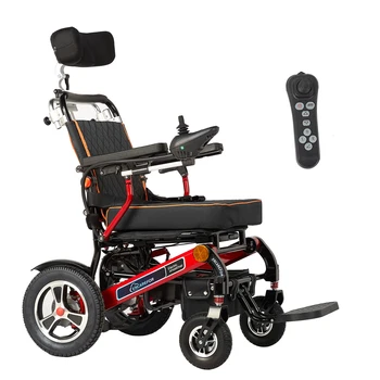 US склад медицински консумативи евтини електрически инвалидни колички сгъваема безплатна доставка мощност инвалидна количка с литиева батерия bridas