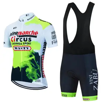 Wanty Team Cycling Jersey Set 2023 Комплект за лятно облекло за колоездене Мъжки пътен велосипед риза костюм Шорти за велосипеди MTB Maillot Ciclismo