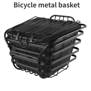 Велосипед/планински велосипед/електрически велосипед/сгъваем велосипед Метална удебелена кошница с водоустойчива вътрешна чанта Аксесоари за велосипеди