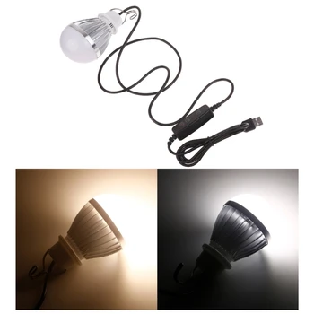 Висящи LED къмпинг палатка крушка риболов фенер лампа USB преносима крушка за туризъм риболов къмпинг домакинство кола