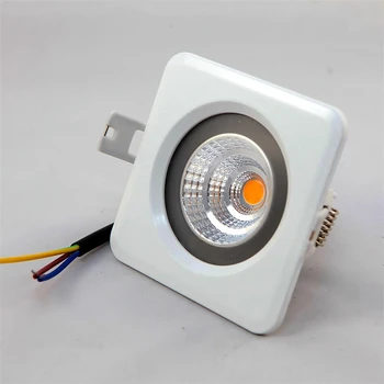 водоустойчив IP65 Регулируем драйвер без нужда 9W COB LED луни LED COB таванна лампа 2800-6500K топло бяло студено бяло AC220-240V