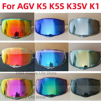 За AGV k5 k5S k5-S K3SV K3-SV K1 K1S Компактен ST мотоциклет каска визьор обектив щит очила аксесоари против надраскване WindRacing