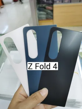 За Samsung Galaxy Z Fold 4 F936 капак на батерията Заден стъклен панел Корпус на задната врата Калъф с рамка на камерата Замяна на обектива