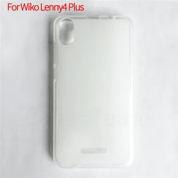 Заден капак за Wiko Lenny 4 Plus Shell Силиконова мека TPU защита на камерата Ултра тънък телефонен аксесоар