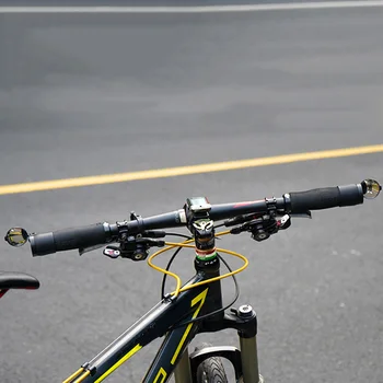 кормило огледало за обратно виждане 360 въртене регулируеми велосипед бар край огледало безопасно колоездене огледало за обратно виждане за MTB пътни велосипеди