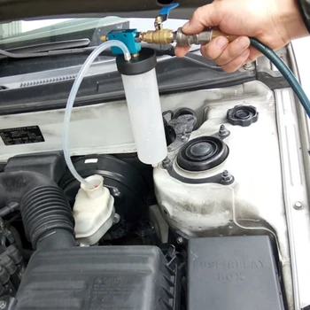Машина за подмяна на автомобилно спирачно масло Изпомпване на пневматична течност Инструмент за изпразване на инструмента за авторемонт