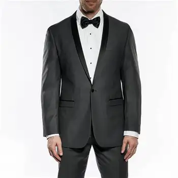 Мъжки костюм от две части, шал, ревера, сватбена вечеря, смокинг, костюми за мъже, бизнес яке и панталони