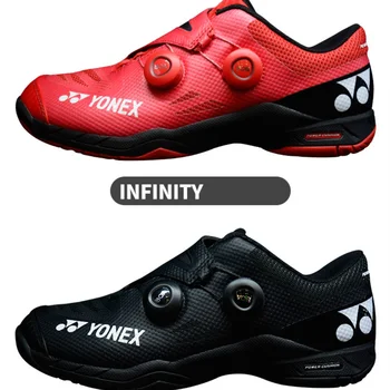 Нова оригинална марка Yy марка BOA бадминтон обувки спортни маратонки дишащи за мъже SHBIFEX