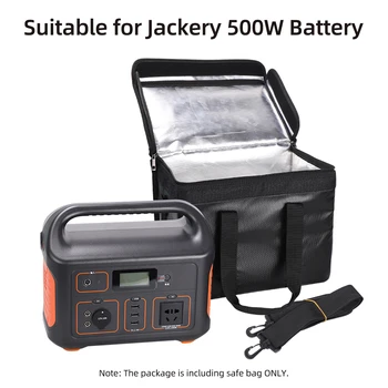 Огнеупорна Lipo безопасна чанта взривозащитена защитна батерия водоустойчива чанта с ципове дръжка каишка преносим съхранение охрана торбичка