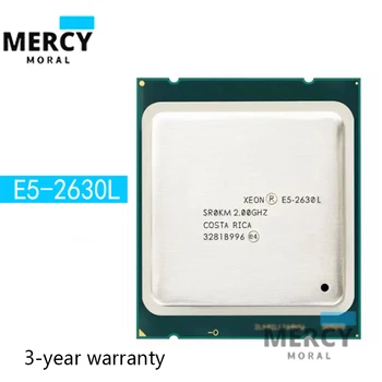 оригинален за Xeon E5-2630L E5 2630L 2.0GHz 60W LGA2011 Socket 6 ядрен сървърен процесор E52630L CPU 1 ден изпратен