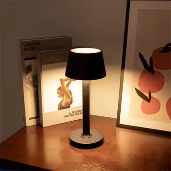Прозрачна външна лампа Проста настолна лампа Лампа за гъби Вътрешно осветление Led светлини Къмпинг лампа Къмпинг нощна лампа 16 * 9,5 см