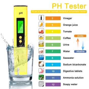 Професионален PH тестер TDS / EC тест писалка многофункционална вода PH тест инструмент комплект ръчен комплект устройство за откриване на вода