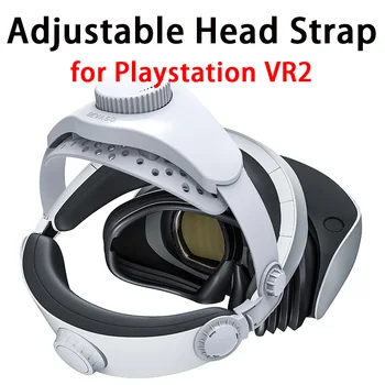 Регулируема каишка за глава за PS VR2 очила Намаляване на теглото Удобна скоба за лента за глава Фиксирана каишка за PSVR2 Vr аксесоари