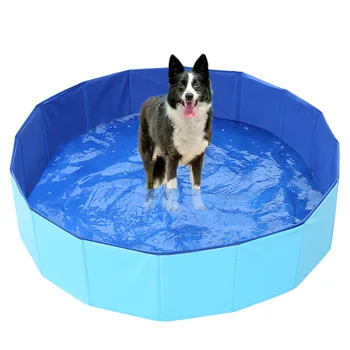 Сгъваем басейн за кучета Вана за домашни любимци Вана за баня Вана на открито Вътрешен сгъваем басейн за къпане за голям среден малък домашен любимец