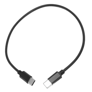Тип C към тип C микрофонен кабел Свързване на телефон към безжичен микрофон USB C микрофон кабел за RODE Wireless GO II за чучулига